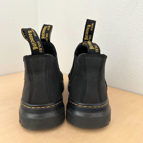 Dr. Martens Hardie II Pebbled Leather Chelsea Boots Pull Black Men\'s US 8 EU 41 main image 9